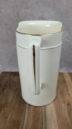 Grande cruche ancienne Sarreguemines à liserés dorés