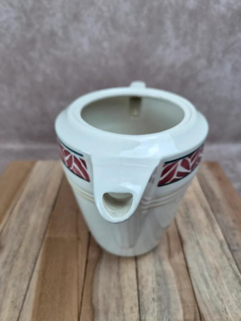 Service à café vintage Saint-amand Monaco – Théière, sucrier et pot à lait incomplets