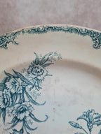 Grande assiette Terre de Fer Clairefontaine modèle Œillet 🌿