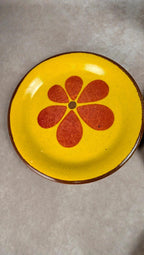 Lot de 8 assiettes plates Saint-clément vintage