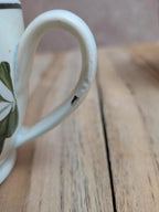Lot de 2 tasses anciennes terre de fer Creil et Montereau – Xixe