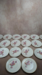 Lot de 16 assiettes plates Trieste – Moulin des Loups