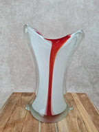 🩸 Vase en verre d’art de Murano – années 60/70