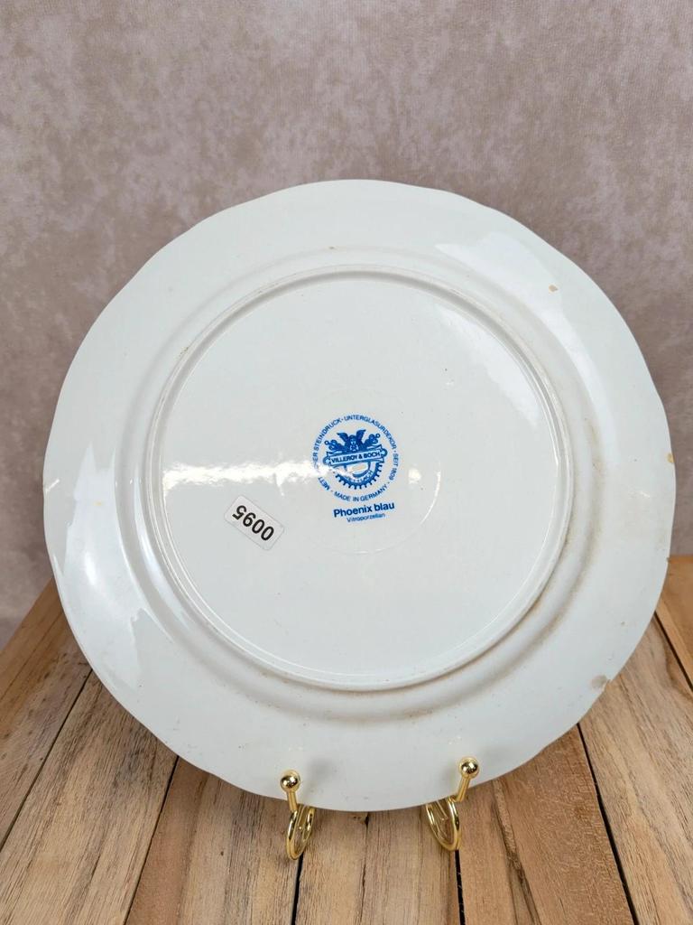 Assiette plate Villeroy & Boch Phoenix blau – oiseaux