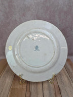 Assiette ancienne Clairefontaine modèle Rose de Noël