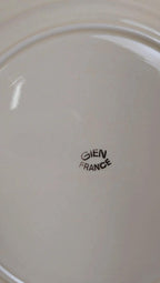 Lot de 12 assiettes plates Gien