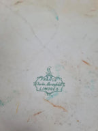 Plat ancien en porcelaine de Limoges Charles Ahrenfeldt – décor doré 🌿