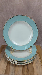 Lot de 6 assiettes creuses anciennes Seranord Saint-amand – Modèle Chambord