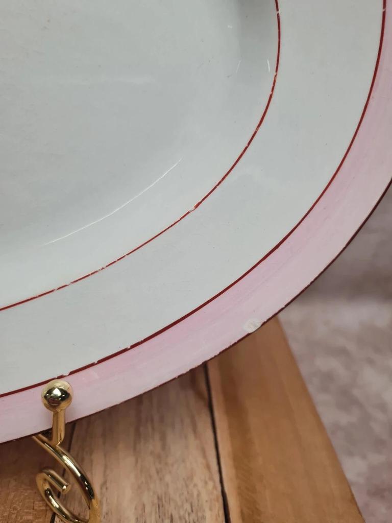 Soupière + plat Sarreguemines Digoin modèle Casino – service ancien charmant