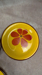 Lot de 8 assiettes plates Saint-clément vintage