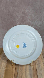 Assiette plate Saint-amand & Hamages – Modèle Orchidées