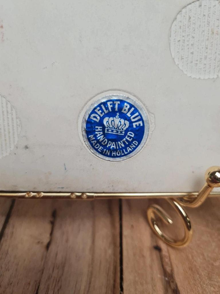 Dessous de plat Delft Blue décor moulin hollandais 🇳🇱
