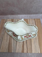 Saucière ancienne anglaise W.a. Adderley & Co – Staffordshire – fin Xixe