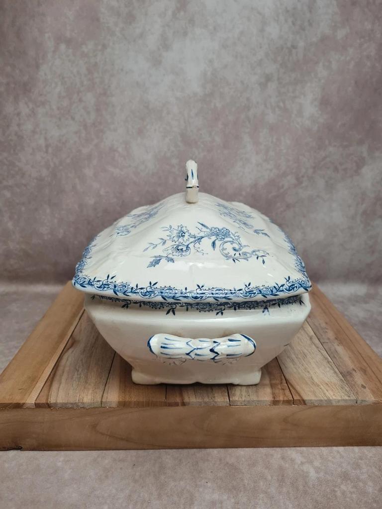 Légumière ancienne Terre de Fer Clairefontaine Lg – Modèle Montespan – Xixe 💙