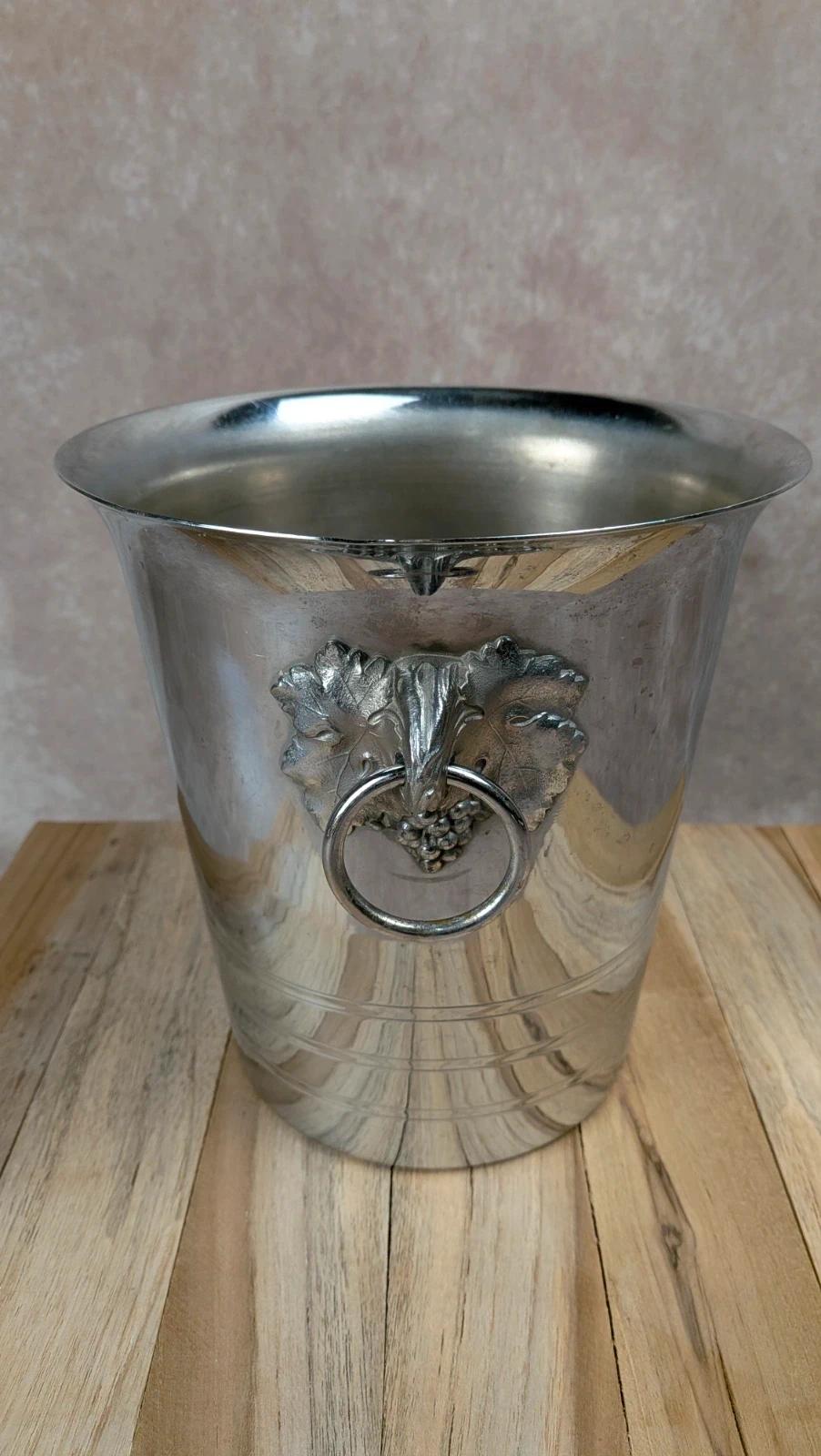 Seau à champagne vintage Argit – Made in France – style bistrot
