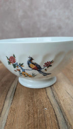 Bol Sarreguemines décor oiseau