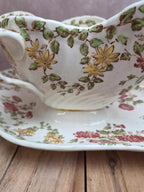 Saucière ancienne anglaise W.a. Adderley & Co – Staffordshire – fin Xixe