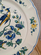 Assiette plate Villeroy & Boch Phoenix blau – oiseaux