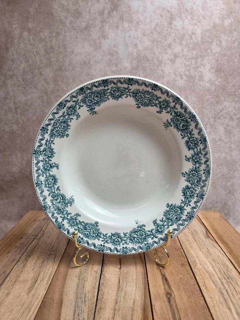Assiette creuse ancienne Saint-amand – Modèle Argenton