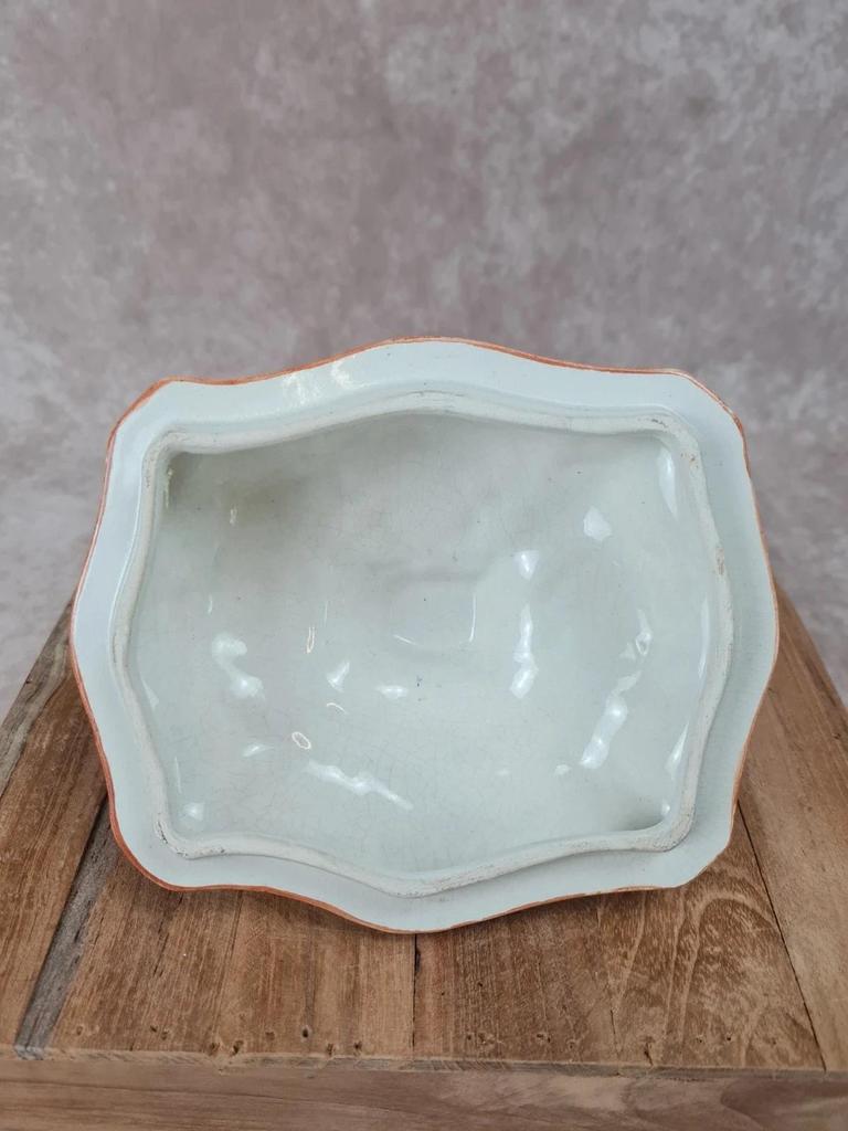 🏺 Soupière ancienne en faïence italienne – attribuée à Nove 🇮🇹