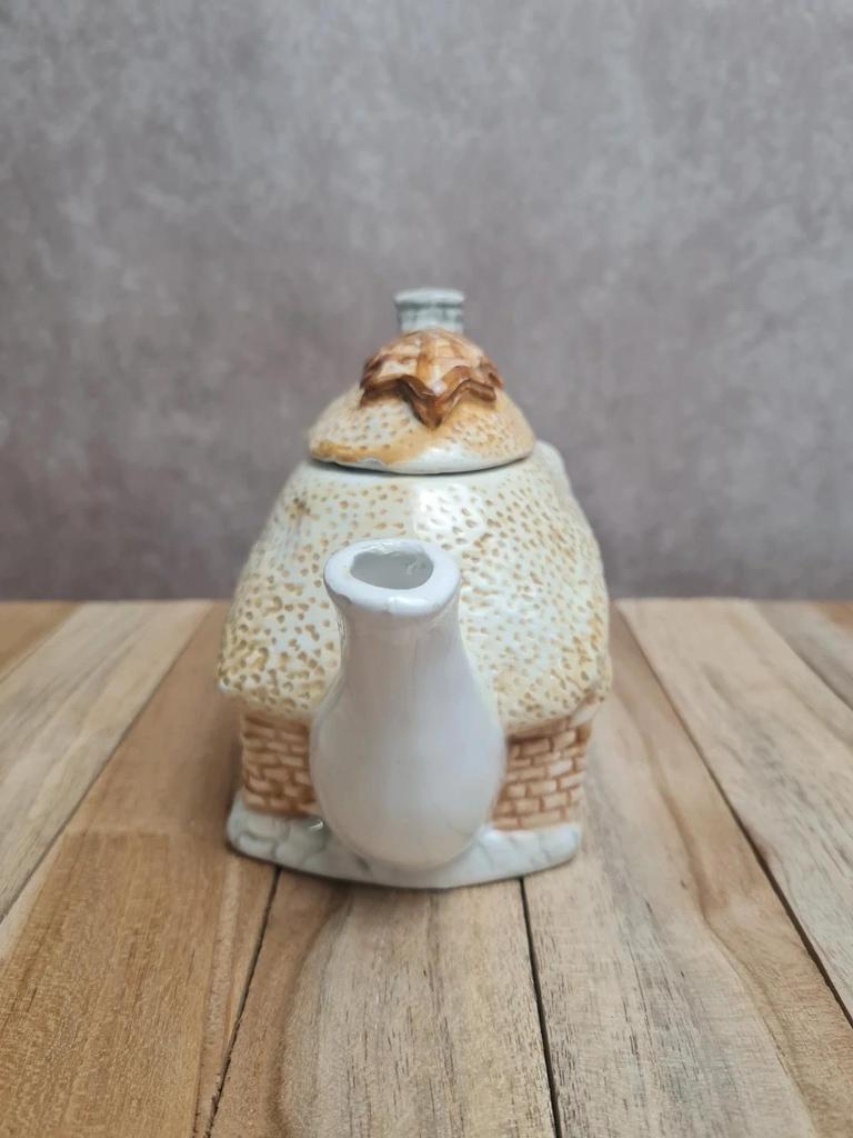 Petite théière vintage décor maison cottage 🏡🍵 charme champêtre