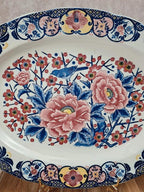 Grand plat ancien style Imari / japonisant 🌸