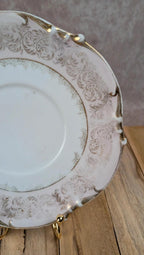 Soucoupe ancienne Limoges dorures