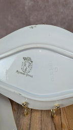 Lot de 3 petits plats anciens Saint-amand – Terre de fer – Modèle Modern Style