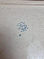 Dessous de plat ancien Creil et Montereau modèle Henry Ii – Terre de fer bleue