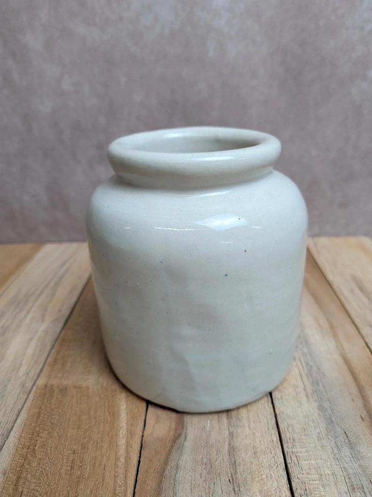 Ancien pot en grès émaillé