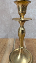 Bougeoir ancien en laiton