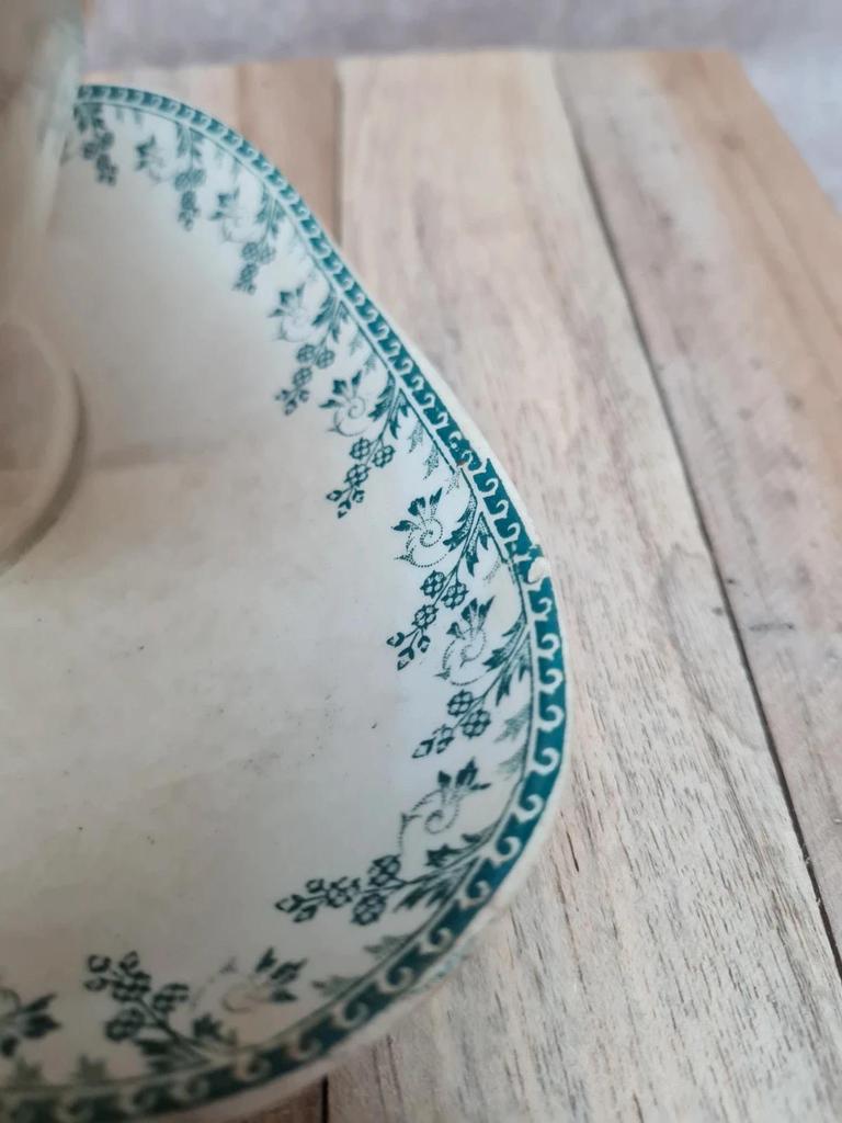 Grande saucière ancienne Terre de Fer Gien modèle Montigny 🌿