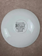 Lot de 7 sous-tasses Johnson Bros Coaching Scenes 🐎💙