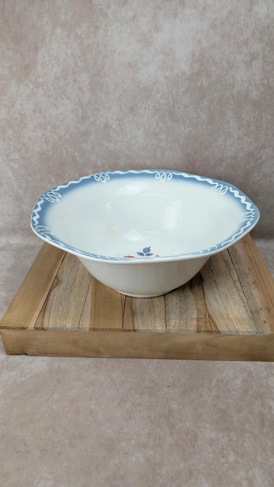 Saladier vintage Digoin Sarreguemines Marinette
