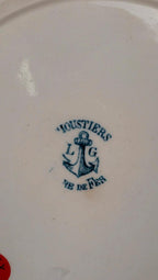 Plat ancien terre de fer – modèle “moustiers”