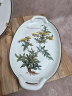 Lot 2 plats Villeroy & Boch Botanica – vitro-porcelaine – Luxembourg