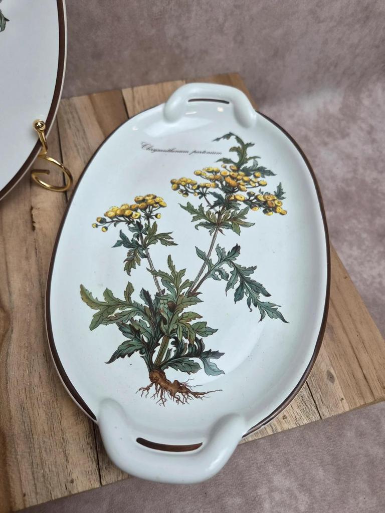 Lot 2 plats Villeroy & Boch Botanica – vitro-porcelaine – Luxembourg