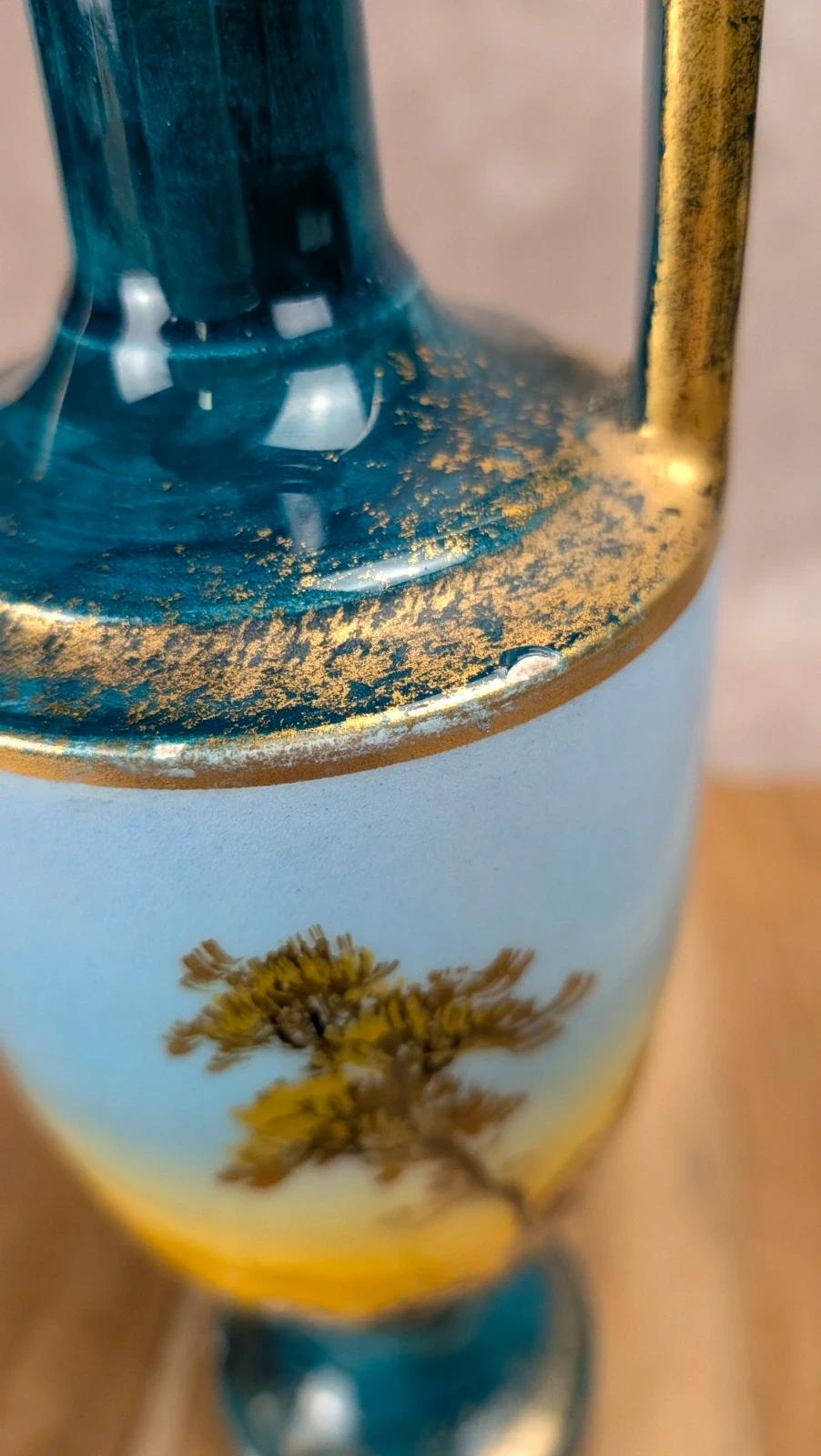 Vase ancien Vallauris – Delphin Massier