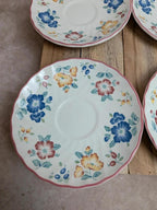 Lot de 6 sous-tasses Churchill England