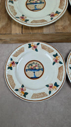 Lot de 6 assiettes à dessert Longwy – Modèle Maurice