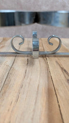Dessous de plat chauffe-plat vintage en métal