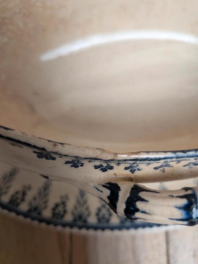 Saucière Terre de fer Sarreguemines Digoin modèle Alger