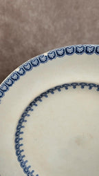 Lot de 4 assiettes anglaises anciennes – modèle Etruscan Border