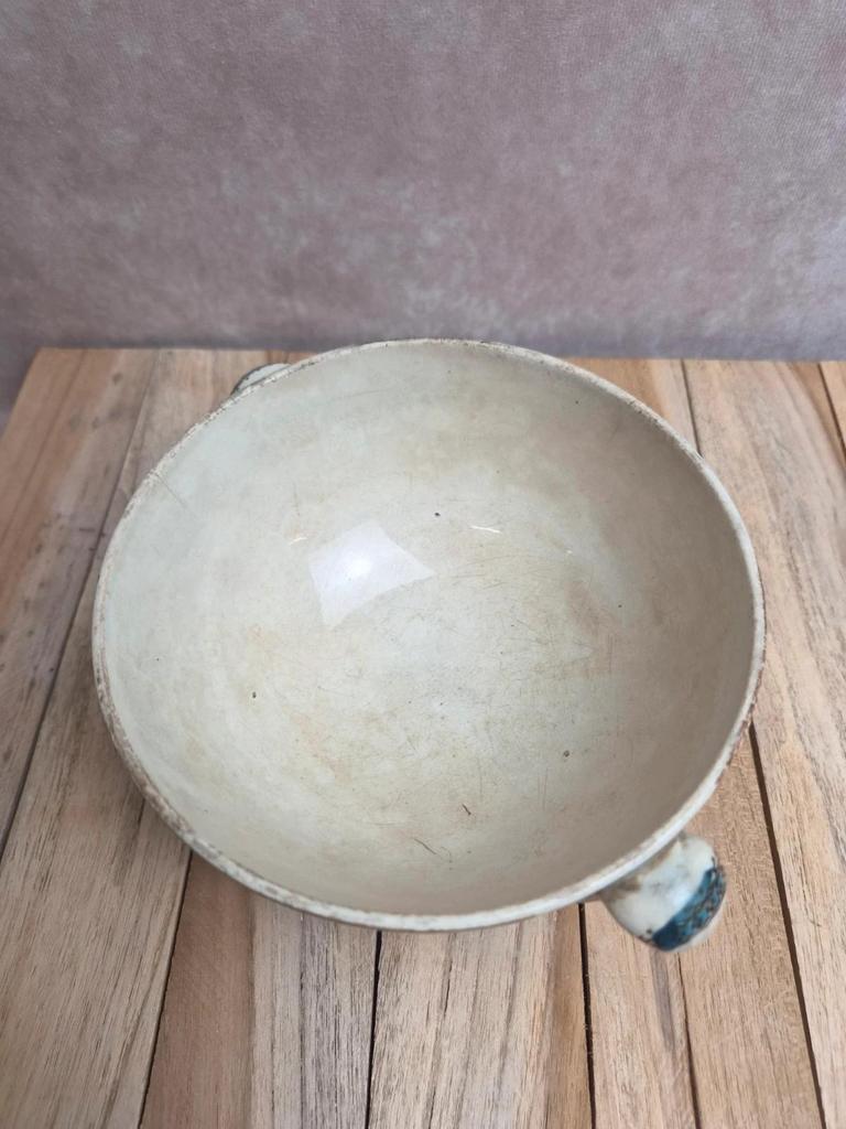 Bol à bouillon sur pied Jules Vieillard Bordeaux Tonkin – vers 1850