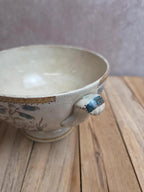 Bol à bouillon sur pied Jules Vieillard Bordeaux Tonkin – vers 1850
