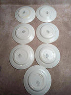 Lot de 7 assiettes plates terre de fer Moulin des Loups Fti 22