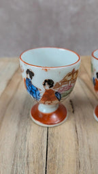 Lot de 2 coquetiers japonais vintage –