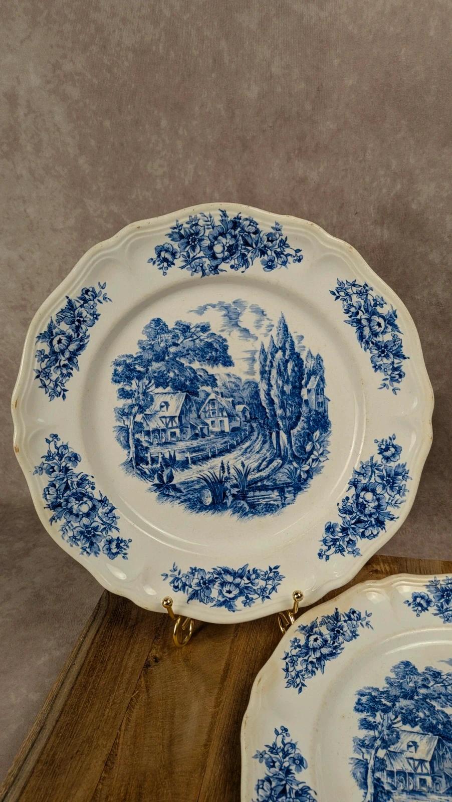 Lot de 2 assiettes Santiago – Moulin des Loups