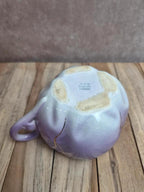 2 grandes tasses à petit déjeuner / chocolat Kg Lunéville avec soucoupes