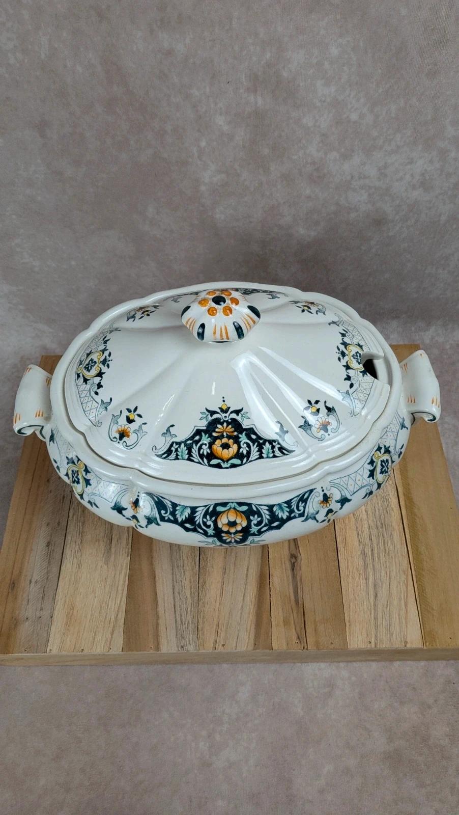 Grande soupière vintage Longchamp